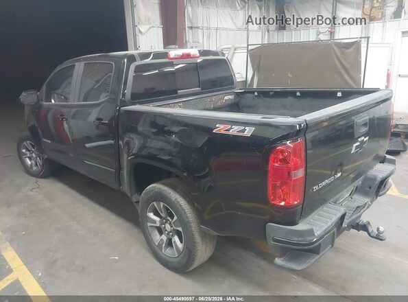 1GCGSDEN6J1131420 2018 CHEVROLET COLORADO Черный Задняя левая четверть