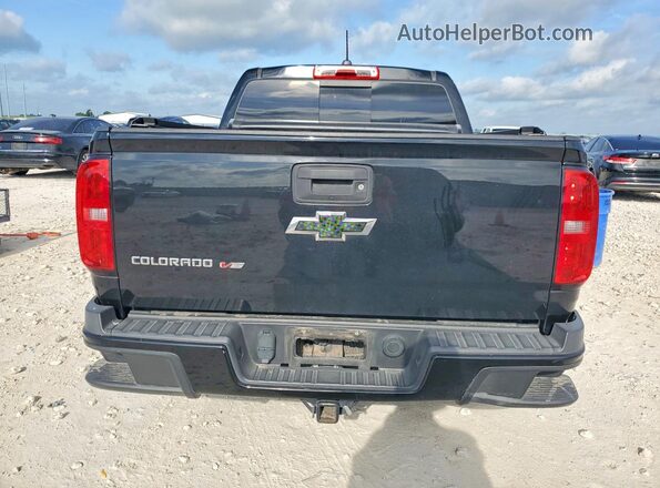 1GCGSDEN6J1277882 2018 CHEVROLET COLORADO Черный Вид сзади