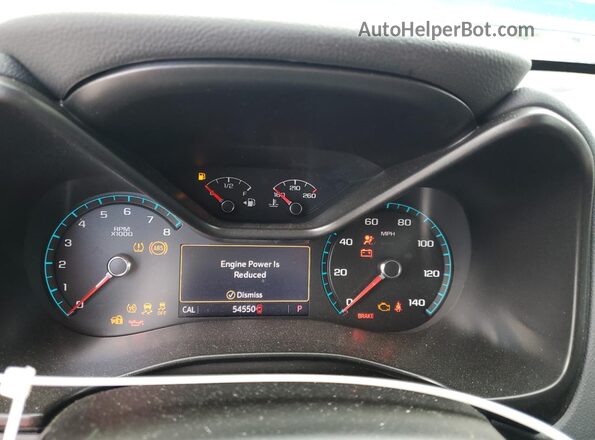 1GCGSDEN6N1214156 2022 CHEVROLET COLORADO Blue Widok zestawu wskaźników