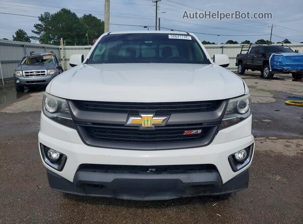 1GCGSDEN8J1196348 2018 CHEVROLET COLORADO White Դիմացի տեսք