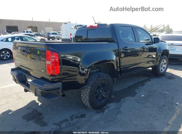 1GCGSDEN8M1228204 2021 CHEVROLET COLORADO Black Tył prawy