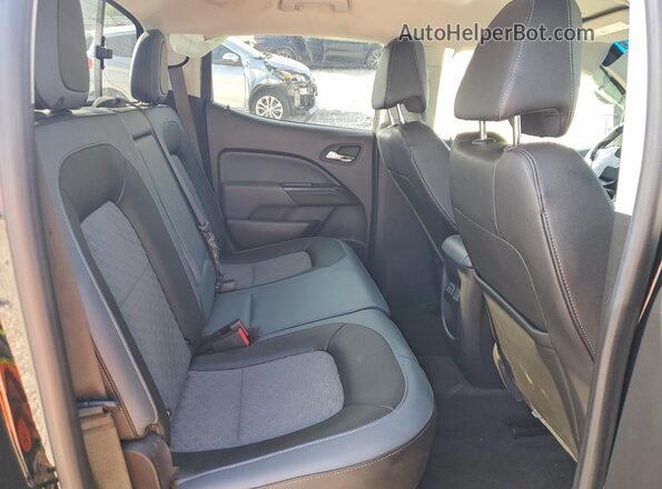 1GCGSDEN9J1298337 2018 CHEVROLET COLORADO Black Вид задніх сидінь