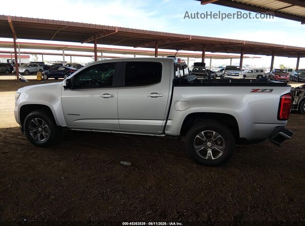 1GCGSDENXH1303295 2017 CHEVROLET COLORADO Silver Սալոնի 360 աստիճան տեսք