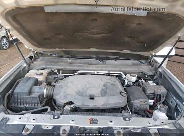 1GCGSDENXH1303295 2017 CHEVROLET COLORADO Silver Հետևի տեսք