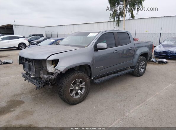 1GCGSDENXJ1269851 2018 CHEVROLET COLORADO Gray Przód lewy