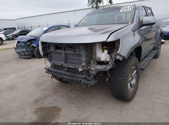 1GCGSDENXJ1269851 2018 CHEVROLET COLORADO Gray Widok z przodu