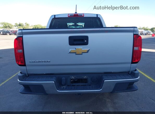 1GCGTBE35G1261682 2016 CHEVROLET COLORADO Silver 
