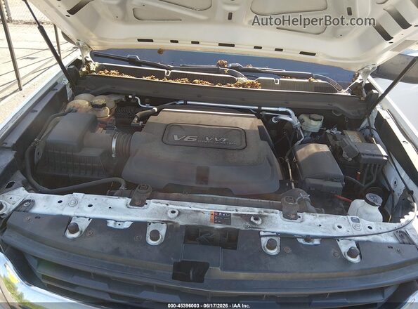 1GCGTBE3XG1201400 2016 CHEVROLET COLORADO White Հետևի տեսք
