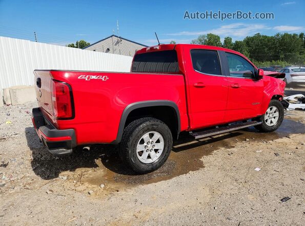 1GCGTBE3XG1353855 2016 CHEVROLET COLORADO Red Trasero derecho