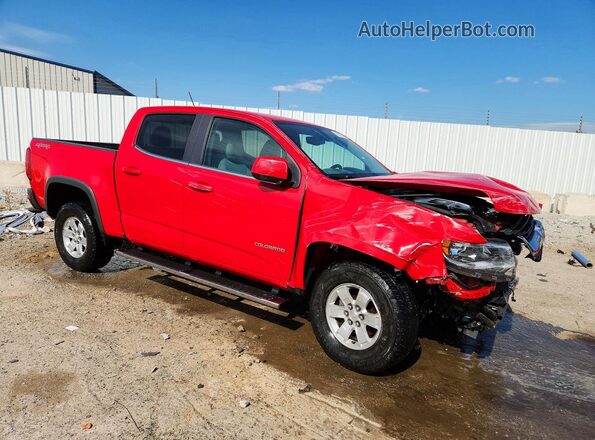 1GCGTBE3XG1353855 2016 CHEVROLET COLORADO Red Delantero derecho