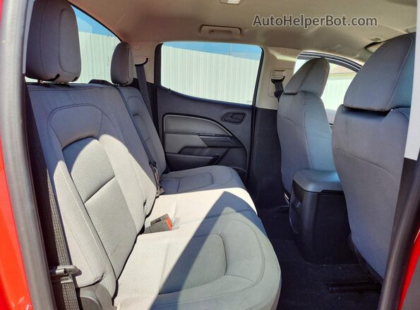 1GCGTBE3XG1353855 2016 CHEVROLET COLORADO Red Vista de los asientos traseros