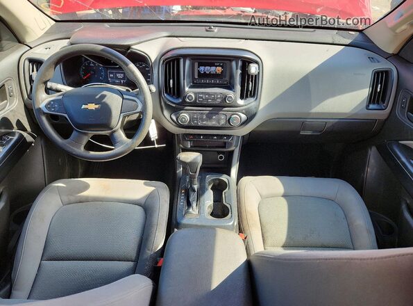 1GCGTBE3XG1353855 2016 CHEVROLET COLORADO Red Vista del salpicadero