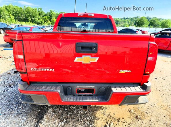 1GCGTBE3XG1353855 2016 CHEVROLET COLORADO Red Vista trasera