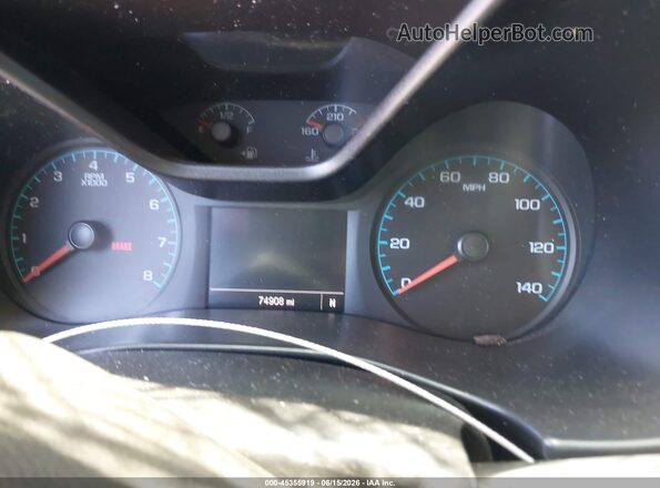 1GCGTBE3XG1365178 2016 CHEVROLET COLORADO Gray Widok tylnych siedzeń