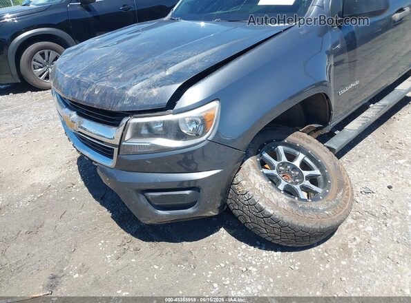 1GCGTBE3XG1365178 2016 CHEVROLET COLORADO Gray Widok z przodu