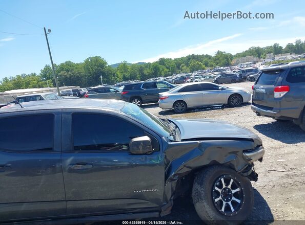 1GCGTBE3XG1365178 2016 CHEVROLET COLORADO Gray Widok wnętrza z tyłu