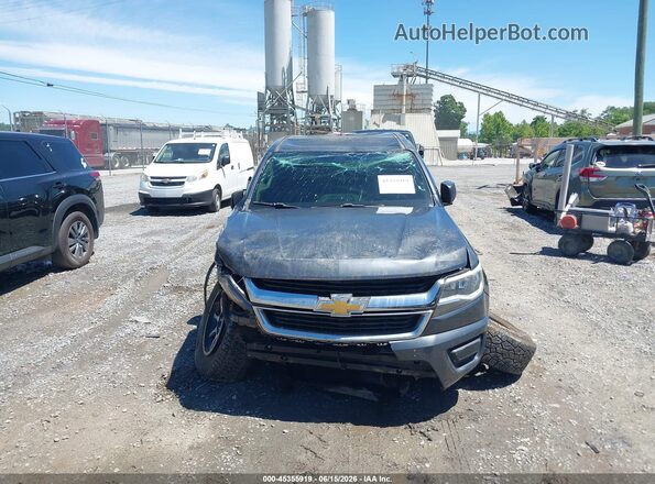 1GCGTBE3XG1365178 2016 CHEVROLET COLORADO Gray Widok zestawu wskaźników