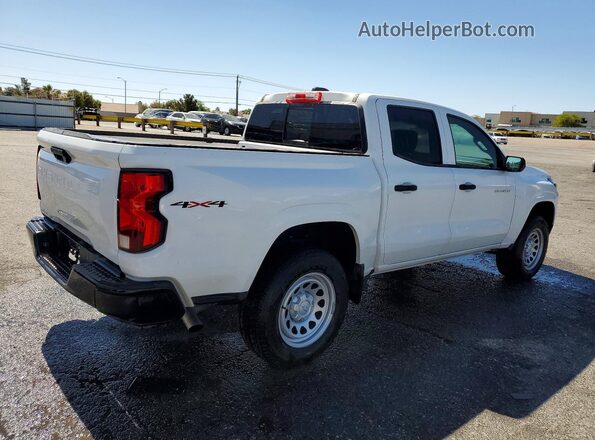 1GCGTBEC3R1113517 2024 CHEVROLET COLORADO Белый Задняя правая четверть