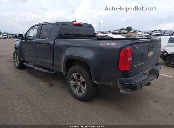 1GCGTBEN1H1228567 2017 CHEVROLET COLORADO Gray Trasero izquierdo