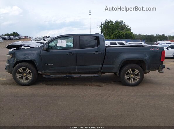 1GCGTBEN1H1228567 2017 CHEVROLET COLORADO Gray Vista interior trasera