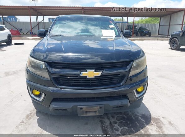 1GCGTBEN2J1265746 2018 CHEVROLET COLORADO Black Instrument cluster view