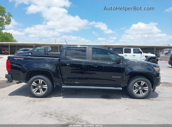 1GCGTBEN2J1265746 2018 CHEVROLET COLORADO Black Rear interior view