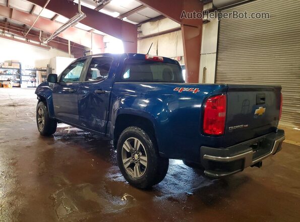 1GCGTBEN2K1125956 2019 CHEVROLET COLORADO Blue Rear left