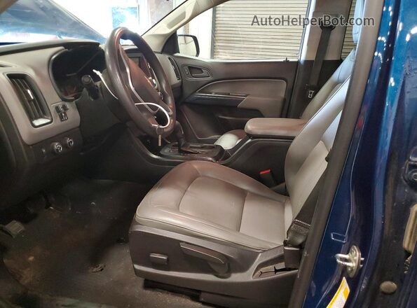 1GCGTBEN2K1125956 2019 CHEVROLET COLORADO Blue Front interior view