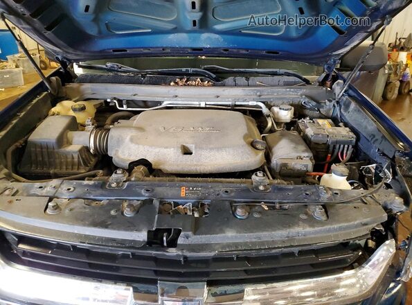 1GCGTBEN2K1125956 2019 CHEVROLET COLORADO Blue Rear interior view