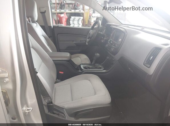 1GCGTBEN3J1103639 2018 CHEVROLET COLORADO Gray Widok wnętrza z przodu