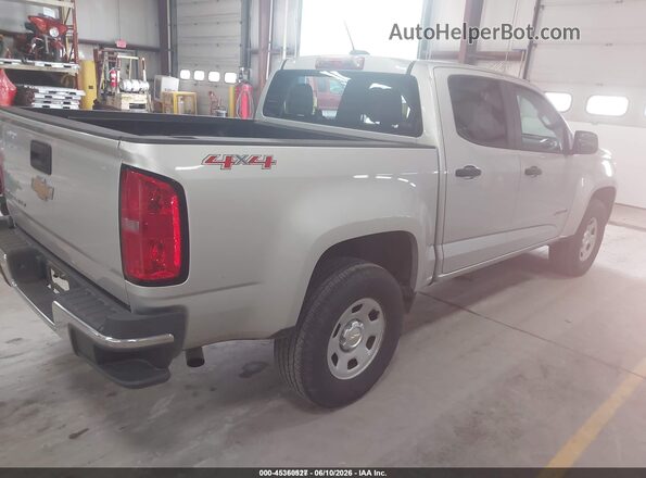 1GCGTBEN3J1103639 2018 CHEVROLET COLORADO Gray Tył prawy