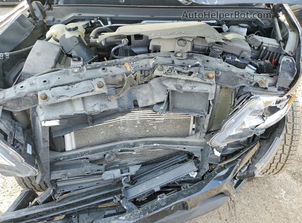1GCGTBEN4M1254168 2021 CHEVROLET COLORADO Black Widok wnętrza z tyłu