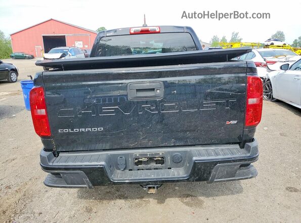 1GCGTBEN4M1254168 2021 CHEVROLET COLORADO Black Widok z tyłu