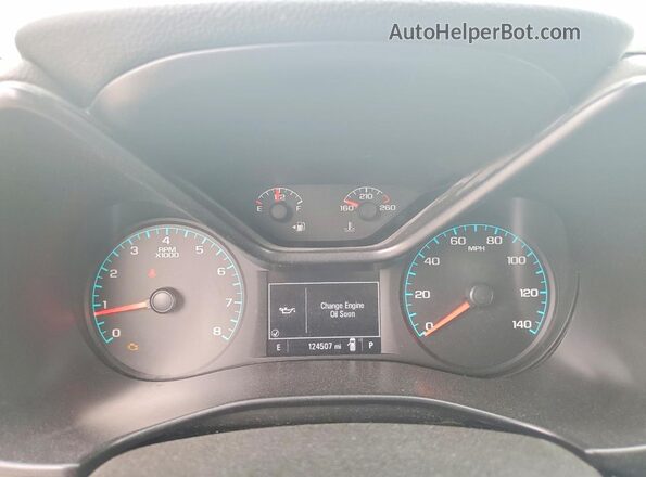 1GCGTBEN5K1171877 2019 CHEVROLET COLORADO Белый Вид щитка приборов