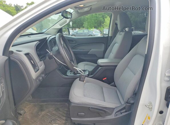 1GCGTBEN5K1171877 2019 CHEVROLET COLORADO Белый Вид салона спереди