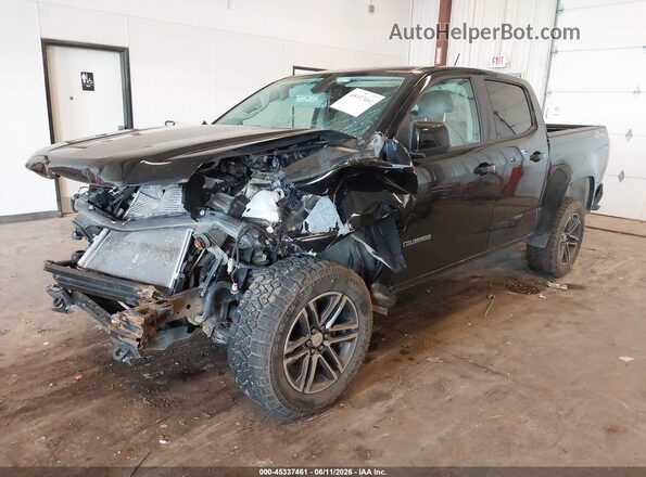 1GCGTBEN5K1300233 2019 CHEVROLET COLORADO Black Առջևի ձախ երեք քառորդ տեսարան
