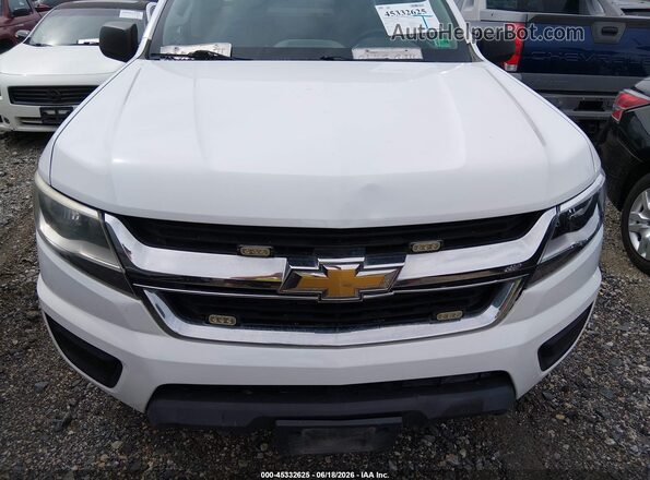 1GCGTBEN5L1160329 2020 CHEVROLET COLORADO White Դիմացի տեսք