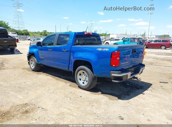 1GCGTBEN5M1236584 2021 CHEVROLET COLORADO Blue 