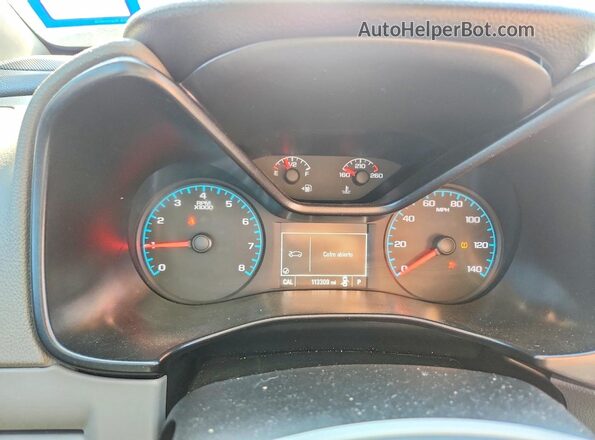 1GCGTBEN7H1213166 2017 CHEVROLET COLORADO Черный Вид щитка приборов