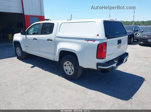 1GCGTBEN8H1240411 2017 CHEVROLET COLORADO White Trasero izquierdo