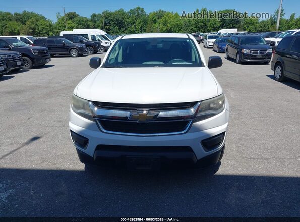 1GCGTBEN8H1240411 2017 CHEVROLET COLORADO White Vista interior trasera