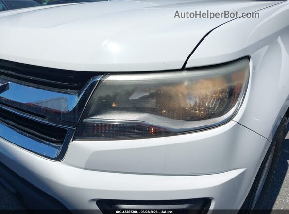 1GCGTBEN8H1240411 2017 CHEVROLET COLORADO White Vista del cuadro de instrumentos