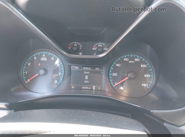 1GCGTBEN8H1240411 2017 CHEVROLET COLORADO White Vista de los asientos traseros