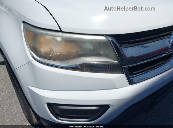 1GCGTBEN8H1240411 2017 CHEVROLET COLORADO White Vista frontal