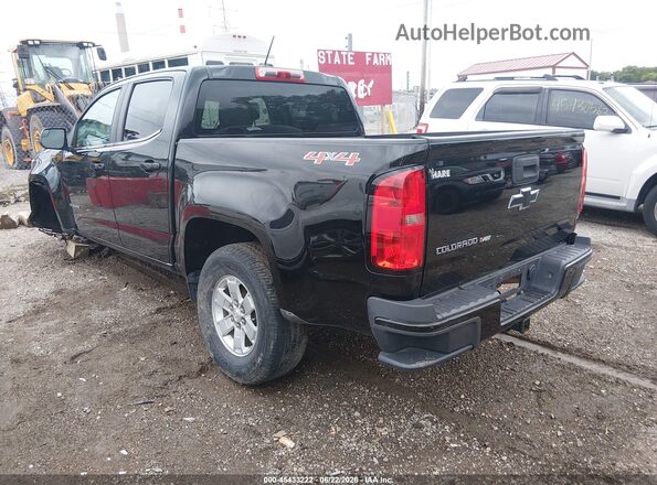1GCGTBEN8K1109356 2019 CHEVROLET COLORADO Черный Задняя левая четверть