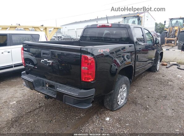 1GCGTBEN8K1109356 2019 CHEVROLET COLORADO Черный Задняя правая четверть