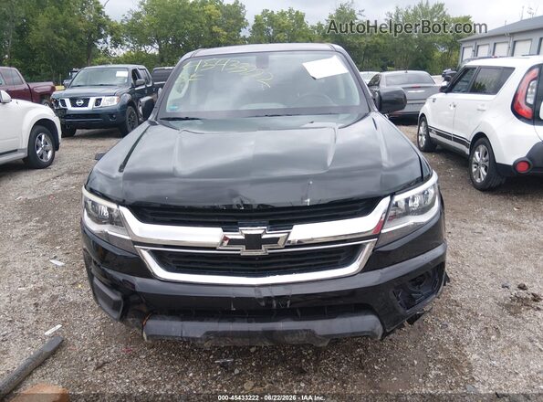 1GCGTBEN8K1109356 2019 CHEVROLET COLORADO Черный Вид задней части салона