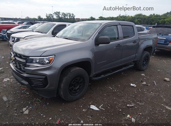 1GCGTBEN8N1312946 2022 CHEVROLET COLORADO Gray 