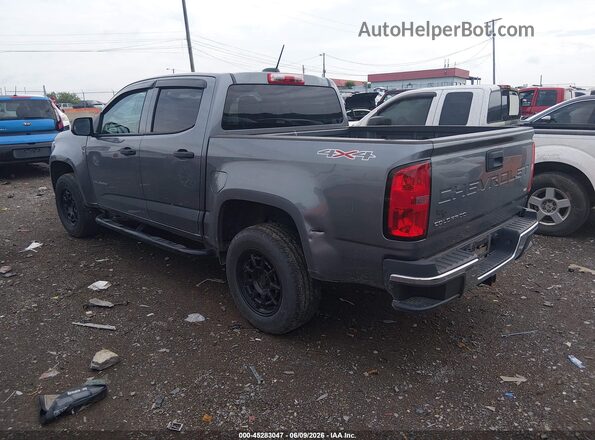 1GCGTBEN8N1312946 2022 CHEVROLET COLORADO Gray 