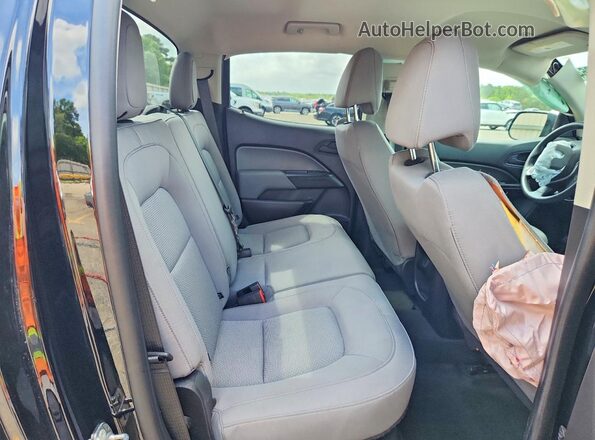 1GCGTBENXJ1152367 2018 CHEVROLET COLORADO Black Вид задніх сидінь